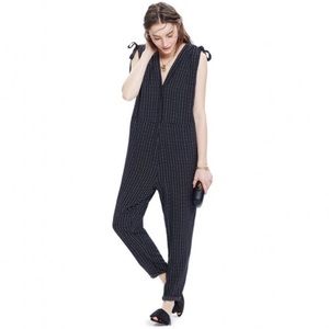 Hatch maternity jumpsuit twilight blue/ black